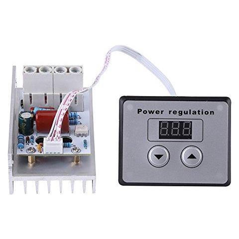 Speed Controller Regolatore 10000w Scr Digitale Di Tensione Di Controllo Di Velocit Dimmer Termostato Ac 220v 80a - Foto 1