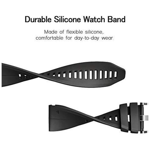 22 Millimetri Fenix 5 Larghezza Di Banda Morbida Vigilanza Del Silicone La Cinghia Fenix 5 Fenix 5 Plus Fenix 6 Fenix 6 Pro Forerunner 935 Approccio S60 Quatix 5 - Foto 2