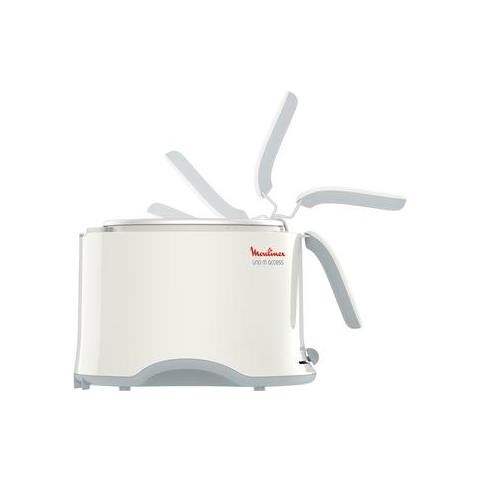 Af121110 Friggitrice Singolo Indipendente Grigio, Bianco - Foto 2