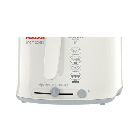 Af121110 Friggitrice Singolo Indipendente Grigio, Bianco - Foto 3