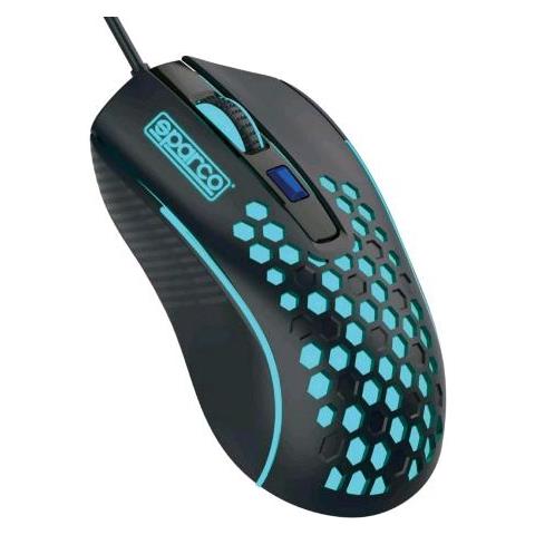 Sparco SPMOUSE mouse Mano destra USB tipo A 3600 DPI - Foto 1