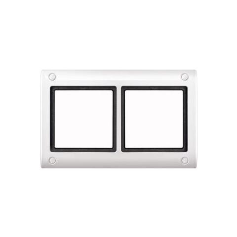 401219 Bianco Placca Per Interruttori E Coperchio Per Presa - Foto 1