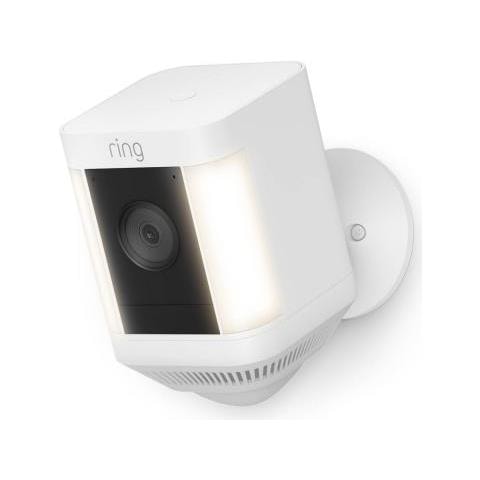 Ring Spotlight Cam Plus Battery Scatola Telecamera Di Sicurezza Ip Esterno 1920 X 1080 Pixel Soffitto /muro - Foto 1