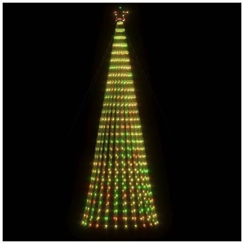 Illuminazione Albero di Natale a Cono 688LED Colorato 300cm - Foto 2