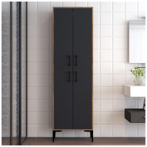 Colonna Di Stoccaggio Legno E Grigio Yanka - Foto 6