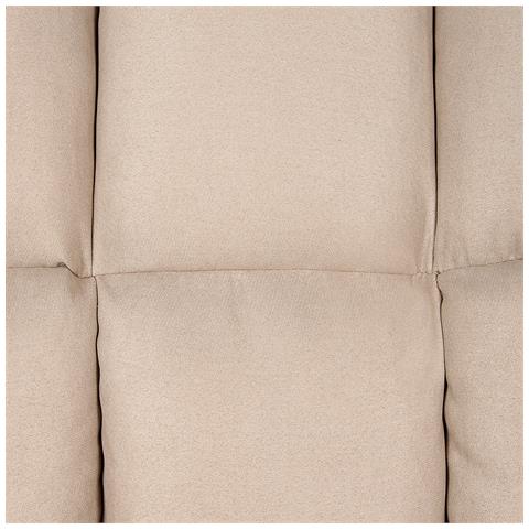 Sedia A Dondolo Tessuto Beige Oulu - Foto 7