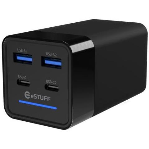 Es635201 Caricabatterie Per Dispositivi Mobili Computer Portatile, Smartphone, Tablet, Universale Nero Ac Interno - Foto 1