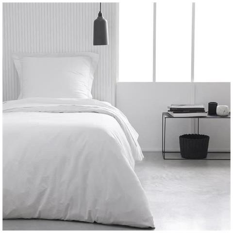 Copripiumino - 140 X 200 Cm Tinta Unita - Gesso - Foto 1