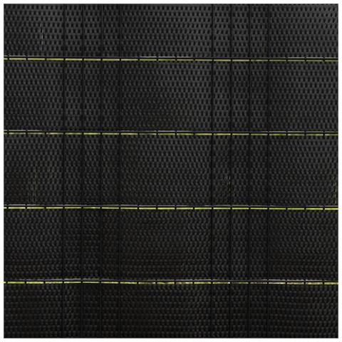 Schermi Da Balcone 10 Pz Neri 255x19 Cm In Polyrattan - Foto 2