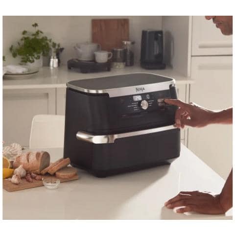 Friggitrice ad Aria AF500DE Capacità 10.4 L 2470 W Colore Nero - Foto 4