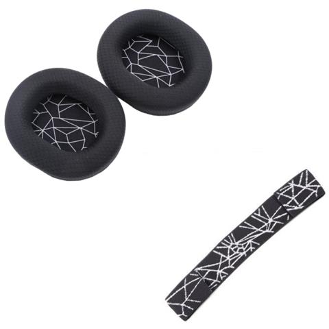 Cuscinetti Auricolari E Cuscino Per Fascia Steelseries Arctis 3/5 - Foto 1