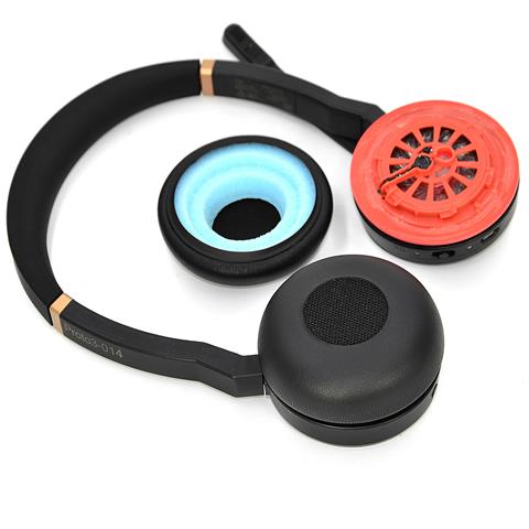 Cuscinetti Auricolari Di Ricambio Per Jabra Evolve 75 - Confezione Da 2 (neri) - Foto 2