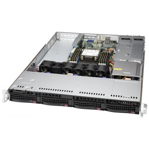 Cse-815tqc4-r504wb3 Sistema Barebone Per Server Rack (1u) Nero - Foto 1