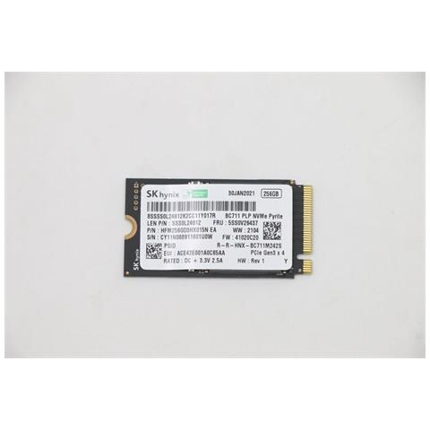 Ssd 256g M. 2 2242 Pcie3x4 (5ss0v26437) - Foto 1