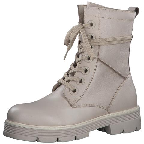Nebiano Booties Stivaletti Pelle Scarpe Donna Beige Eu 37, 2-25286-41 403 - Foto 1