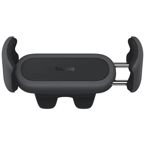 Cannone D'acciaio 2 Supporto Per Griglia Di Ventilazione Girevole A 360°, Nero - Foto 1