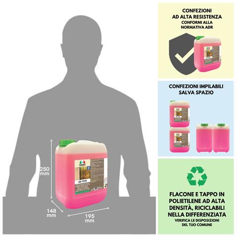 Ox-five 5lt - Invecchiante Per Rovere E Castagno Ox-five 5lt - Foto 2