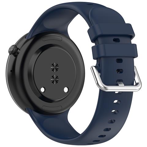 Cinturino In Silicone Bianco Per Honor Watch Fit (ivy-b39) - Edizione Active E Elegant Blue - Foto 4