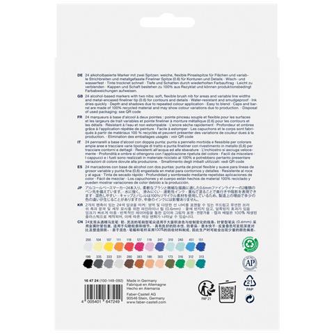 164724 evidenziatore 24 pz Punta sottile Multicolore - Foto 2