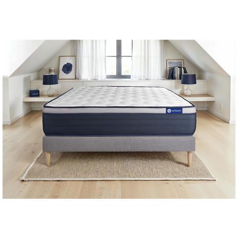 Kit Rete E Materasso Matrimoniale Actiflex Max 160x200cm - Spessore : 26cm - Molle Insacchettate E Memory Foam - Rigido - Foto 1