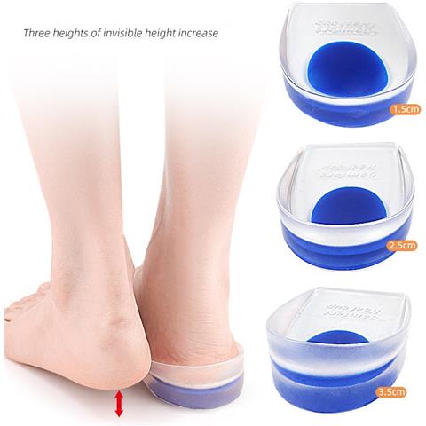 Solette Rialzanti In Gel - Comfort, Ammortizzazione E Altezza Extra 1.5 Cm - Foto 6