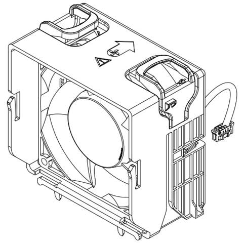 121-BBBX sistema di raffreddamento per computer Case per computer Ventilatore - Foto 1