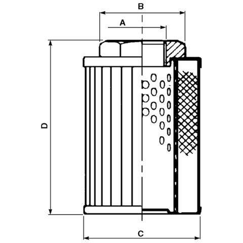 Filtro In Aspirazione Da 3/4"" Filtrazione 90µ - Foto 2