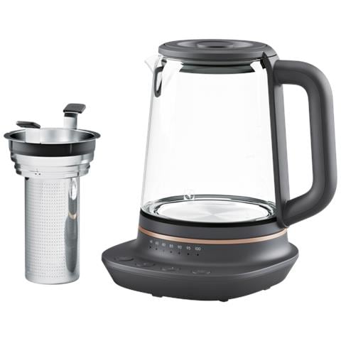 E7GK1-8BP bollitore elettrico 1,7 L 2000 W Nero, Rame - Foto 1