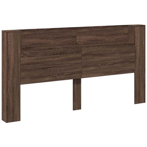 Testiera Rovere Marrone 200 x 16,5 x 103,5 cm Legno multistrato - Foto 1