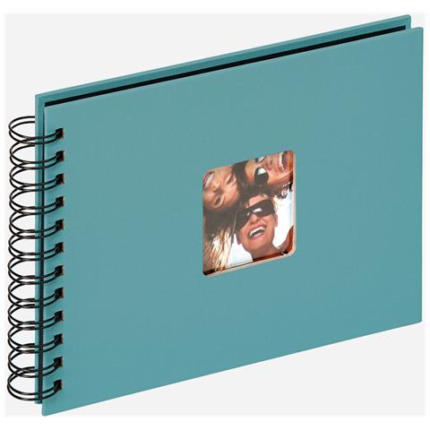 Album A Spirale Fun Verde Petrolio, 23x17 Cm - Foto 1