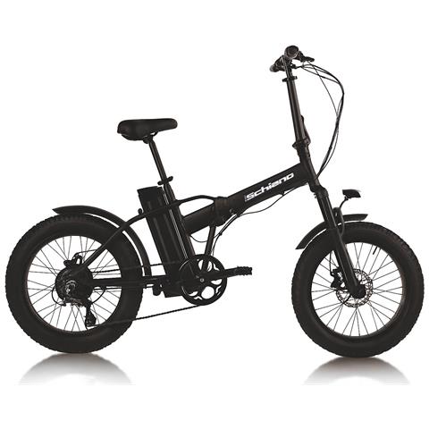 Fat Alluminio 20'' - E-bike Pieghevole In Alluminio, Ruote Fat 20'', Cambio 6 Velocità, Motore 250 W, Batteria 48vx13ah - Colore Nero - Foto 1