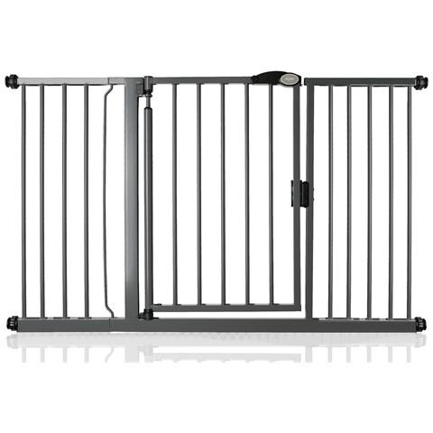 Bettacare Cancelletto Per Animali Con Chiusura Automatica, 139,8cm - 146,8cm, Grigio Ardesia - Foto 1