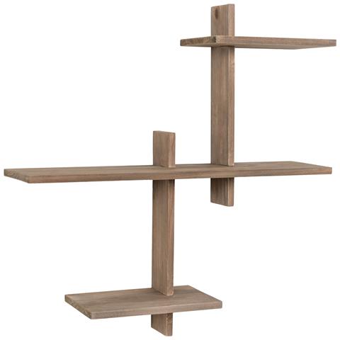 Mensola Gavi-marrone-legno-15x55x55 Cm - Foto 2