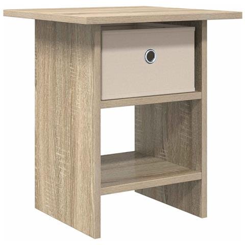 Comodino Rovere Sonoma 41 x 40 x 45 cm Legno multistrato - Foto 1