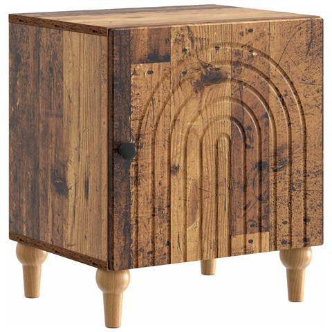 Armadio da Notte Legno antico 43 x 34,5 x 50 cm - Foto 1