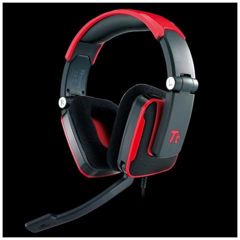 Shock Cuffie Blasting con Microfono - Rosso - Foto 2