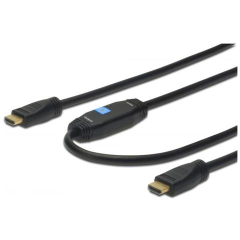 Cavo Con Amplificatore Full Hd Hdmi 1.4 3D High Speed With Ethernet Mt 10 - Foto 1