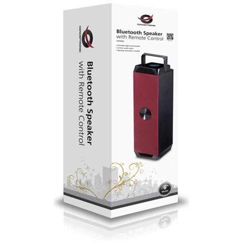 Altoparlante Wireless Bluetooth colore Rosso / Nero - Foto 6