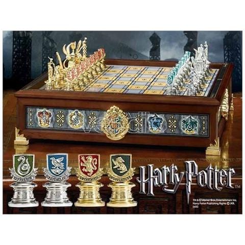 Scacchi Scacchiera Harry Potter Hogwarts Houses Quidditch Chess - Foto 1