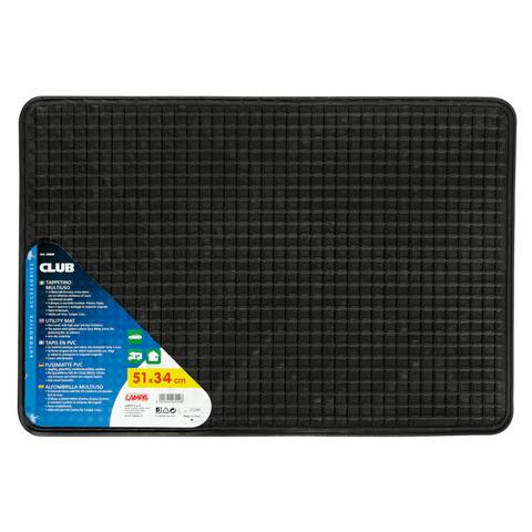 Tappetino Club In Pvc Nero 51x34cm - Foto 2