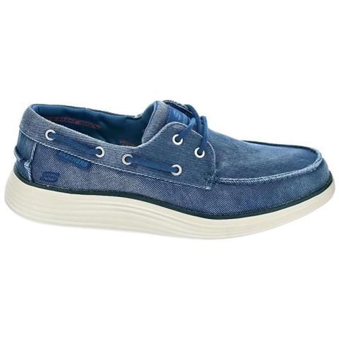 Sneakers Lorano Status 2.0 - Uomo - Navy - Tomaia In Tessuto - Chiusura Con Lacci - Foto 1