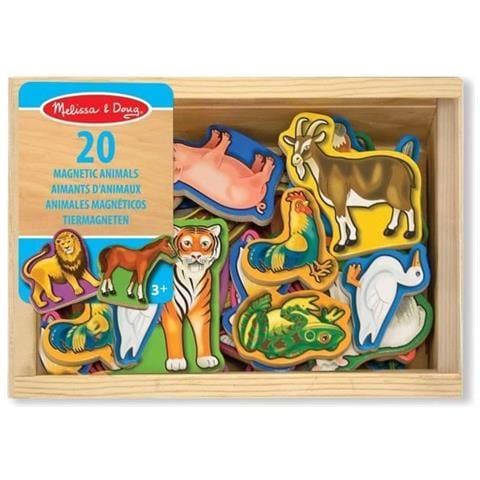 Magnet 20 Animali Legno - Foto 1
