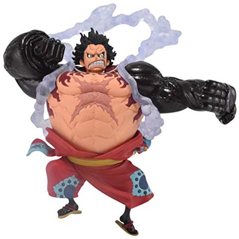 Banpresto One Piece Monkey D Luffy Gear4 Figura Re Di Artista 13 Centimetri Eprice