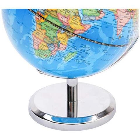 14 Centimetri Globe World Political Map Mini Globo - Formazione Geografica Modern Tavolino Della Decorazione 14 Centimetri Diametro - Acciaio Inossidabile Arco E Base - Scuola A Casa E Office - Foto 4