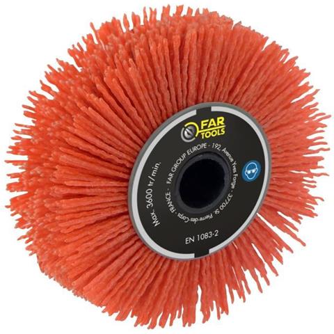 Spazzola In Nylon Abrasiva Di Precisione Ø120mm / L20mm - Foto 1