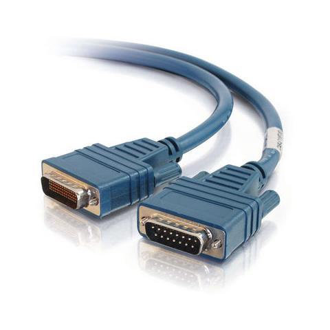 [Ricondizionato GOLD] 10ft Cisco® Compatible DTE X. 21 LFH60M-DB15M Cable 3.04m Blu cavo di rete - Foto 1