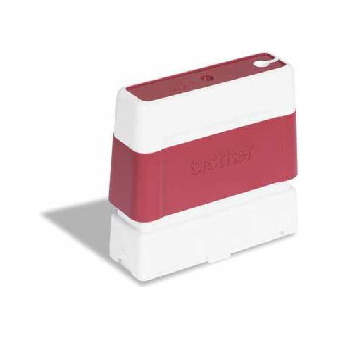 Timbro autoinchiostrante Brother - 14 mm x 38 mm - Rosso - Foto 1