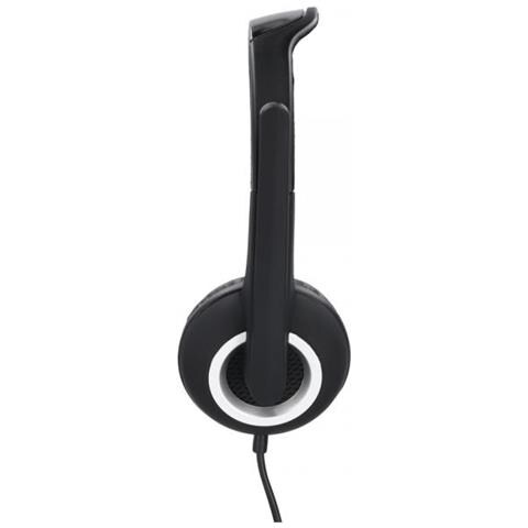 Hs-usb250 Cuffia Padiglione Auricolare Usb Tipo A Nero, Argento - Foto 2