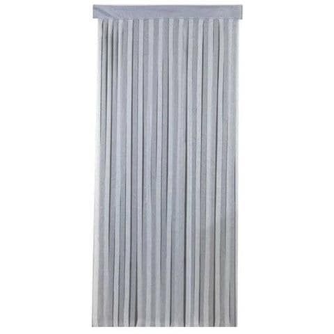 Tenda A Nastro Per Porta, 90 X 200 Cm, Colore: Grigio - Foto 1