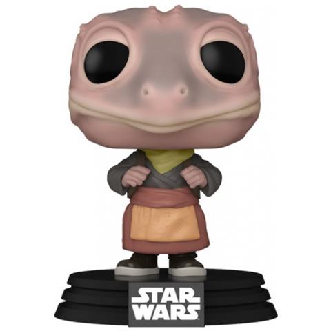 Star Wars The Mandalorian Pop! Vinyl Figure Frog Lady 9 Cm - Foto 3